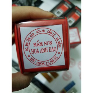 Khắc dấu tròn theo yêu cầu