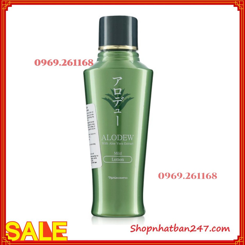 [Hàng chính hãng] Nước dưỡng da Naris Alodew Mild Lotion 135ml - 100% Authentic