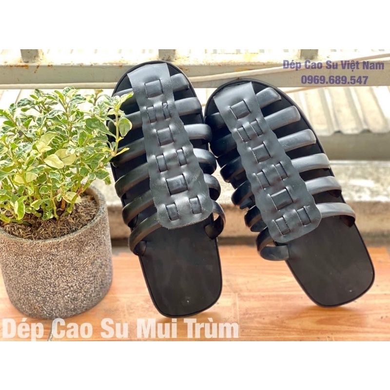 Dép Cao Su Nam Mui Trùm