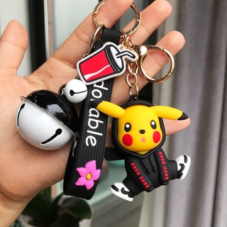 Móc Khóa Hoạt Hình Pikachu Đáng Yêu