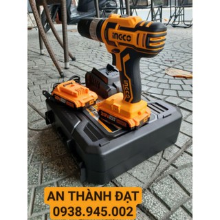 MÁY KHOAN PIN INGCO 20V (3 CHỨC NĂNG) CHUYÊN DÙNG MODEL: CIDLI200215