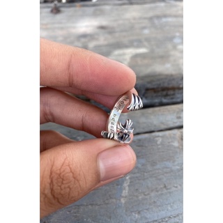 nhẫn chrome hearts khối 925