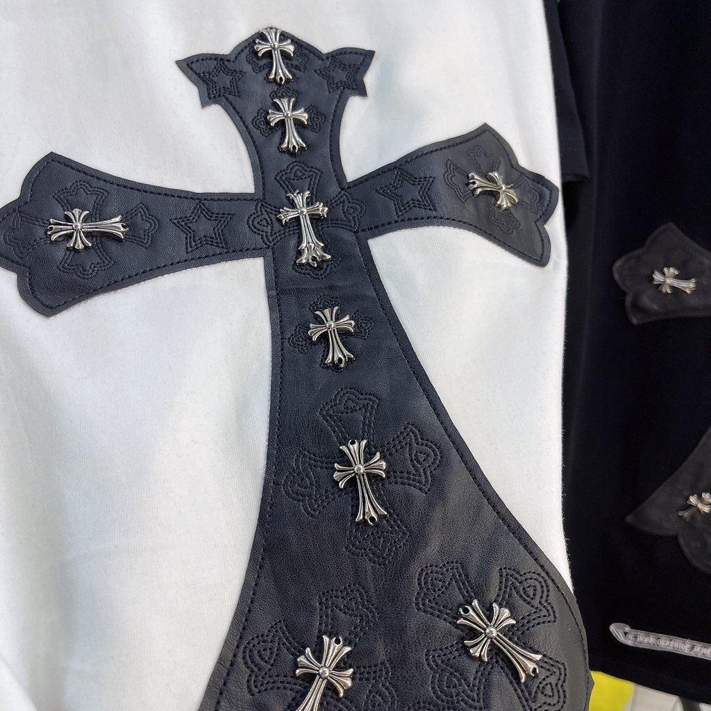 ⚡️[Hight Quality] - Áo Tee Chrom Heart cao cấp full tag túi logo thánh giá, Áo thun CH