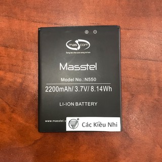 Pin Masstel N550 zin hãng