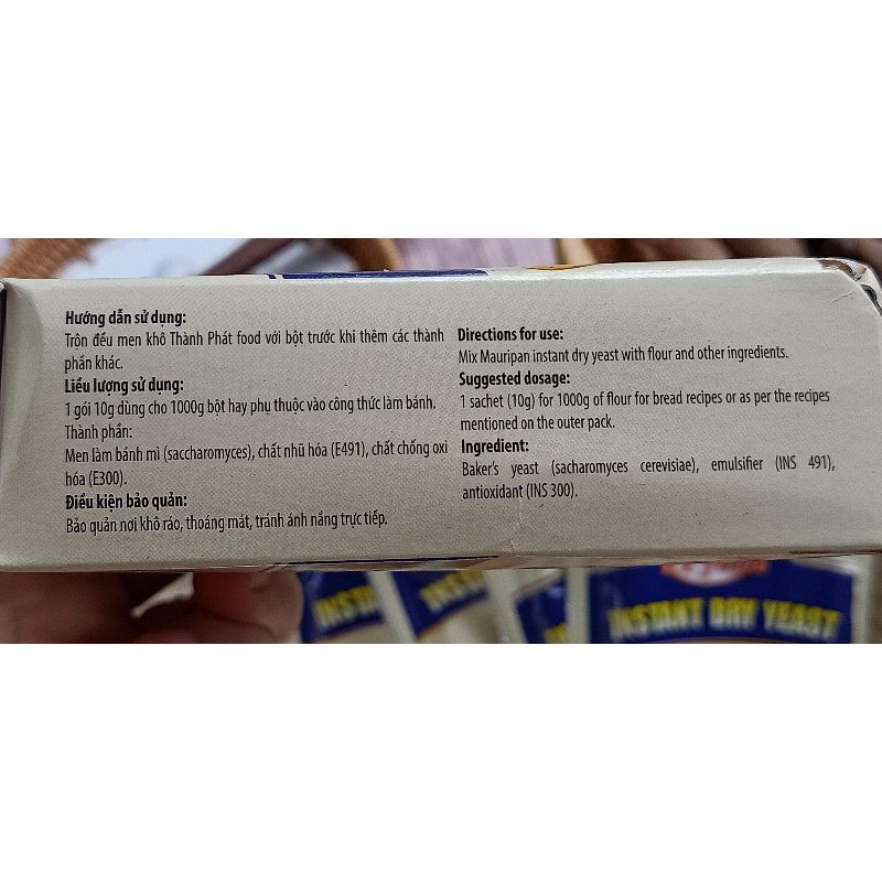 Men khô làm bánh mì,  bánh bao Thành Phát DATE LUÔN MỚI | BigBuy360 - bigbuy360.vn