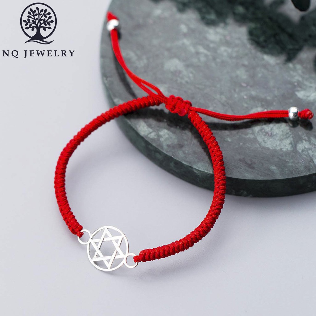 Vòng thắt dây đỏ ngôi sao - NQ Jewelry
