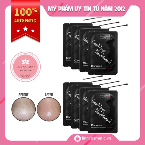 [Hot] MIẾNG ĐẨY MỤN CIRACLE GOOD BYE BLACKHEAD [Chính hãng]