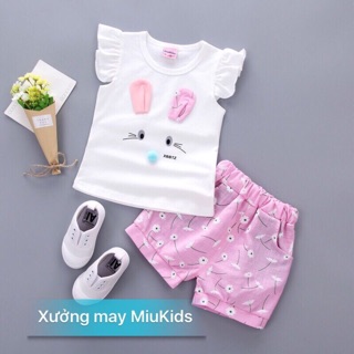 Combo bộ cotton cho bé gái!
