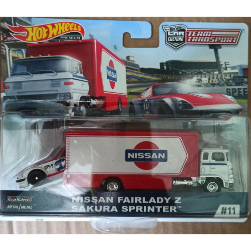 hotwheels carculture team transport:nissan