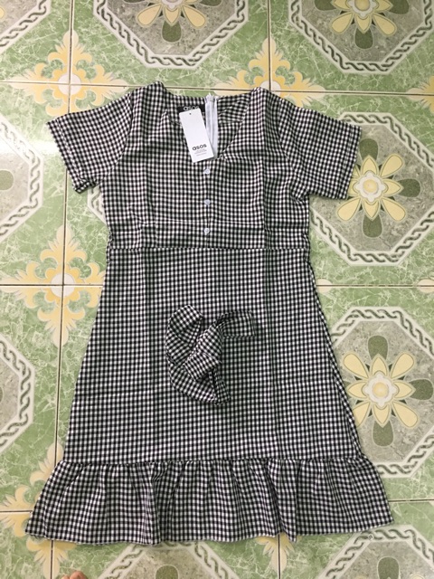 Váy bèo cột eo nữ tính | BigBuy360 - bigbuy360.vn