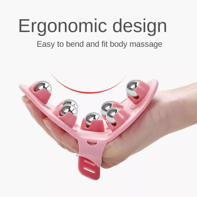 Máy Mát Xa Cơ Bắp 7 Bóng Lăn Xoay 360 Độ Tiện Dụng