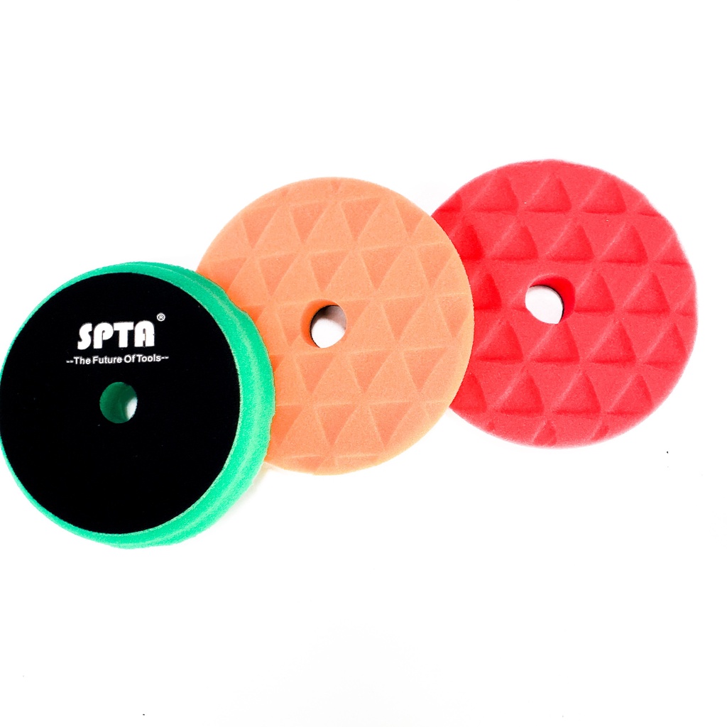 Phớt Đánh Bóng Xe SPTA 5inch nhiều loại | 3 Bước Tiêu Chuẩn