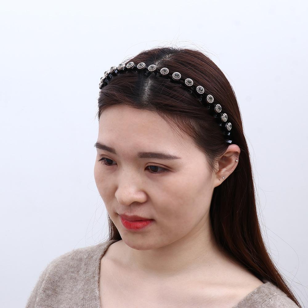 EUTUS Băng Đô Cài Tóc Đính Ngọc Trai Thời Trang Cho Cô Dâu