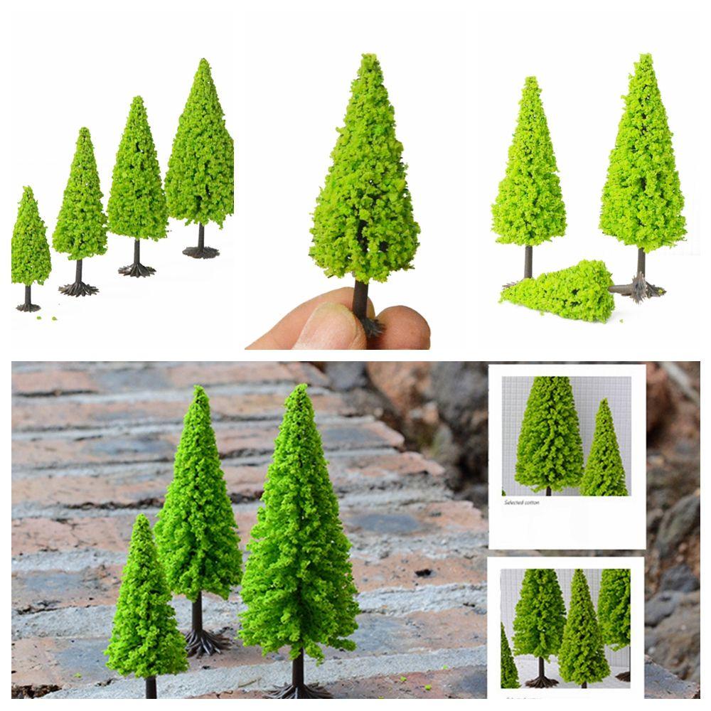 Bộ 10 Mô Hình Cây Thông Giáng Sinh Dùng Trang Trí