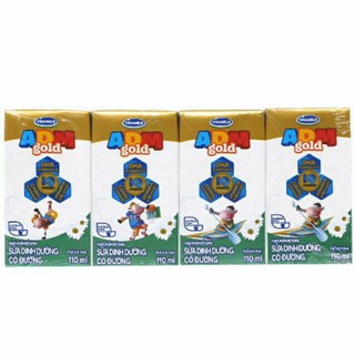 Lốc sữa adm gold 4hộp ×110ml