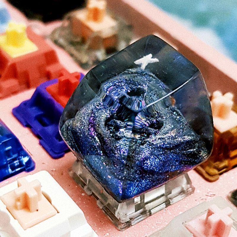 Keycap SAr1 profile 1u Chữ cái theo yêu cầu Galaxy