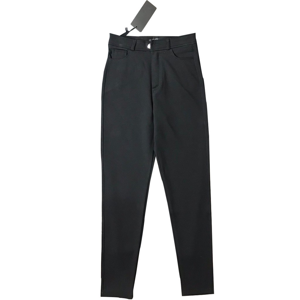 Quần tregging nữ cạp cao dài dáng thun hàng cao cấp | BigBuy360 - bigbuy360.vn