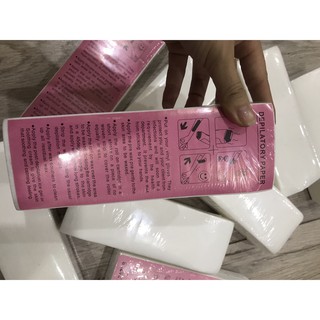 GIẤY WAX LÔNG DEPILATORY PAPER