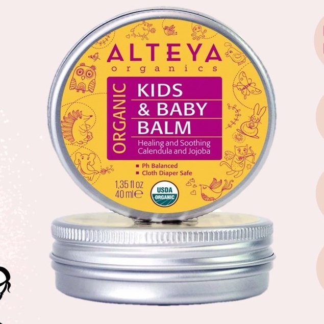 Sáp Thoa Đa Năng Hữu Cơ Trẻ Em Alteya Organics Baby Balm, 40ml