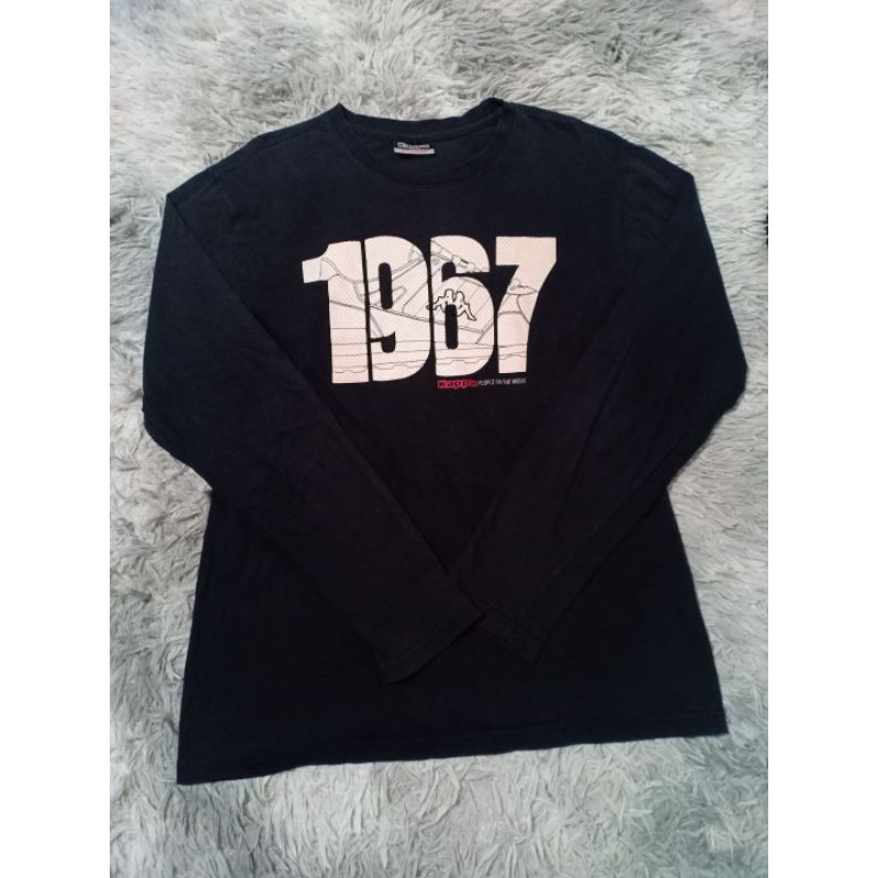 Áo thun tay dài sweater kappa real authentic chính hãng