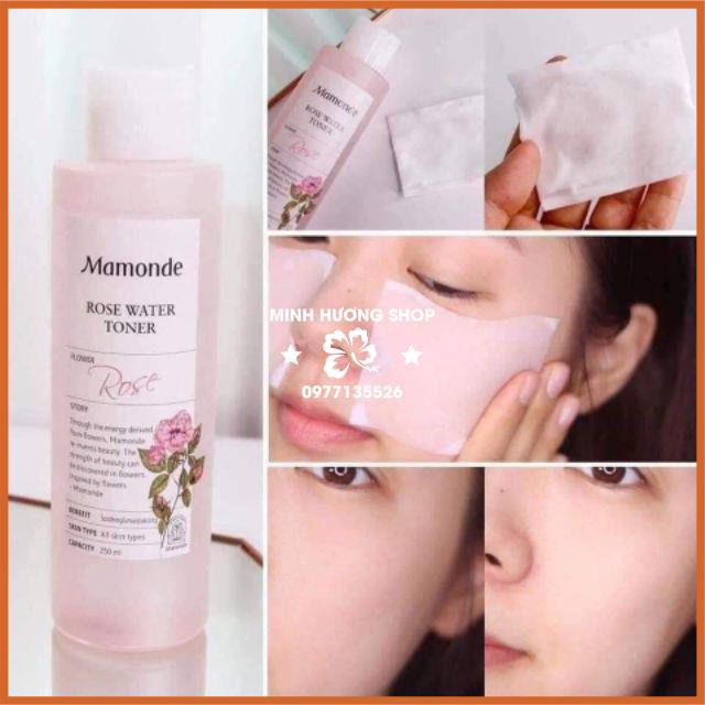 Nước hoa hồng MAMONDE 🍓 KHÔNG CỒN DỊU NHẸ 🍑 cấp ẩm giúp da mềm mịn | BigBuy360 - bigbuy360.vn