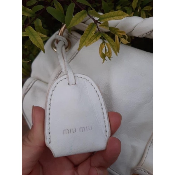 Túi hiệu Miu Miu hàng si da thật