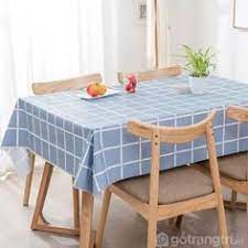Khăn trải bàn Caro, khăn trải bàn Vintage tinh tế, sang trọng, không thấm nước, dễ lau sạch.