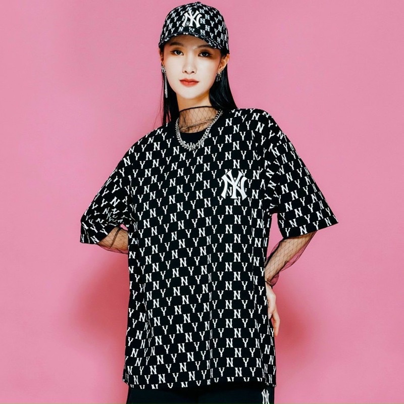 (HÀNG XUẤT XỊN) Áo NY015 M/I/B MONOGRAM TEE IN BLACK Made in Cambodia full tag code