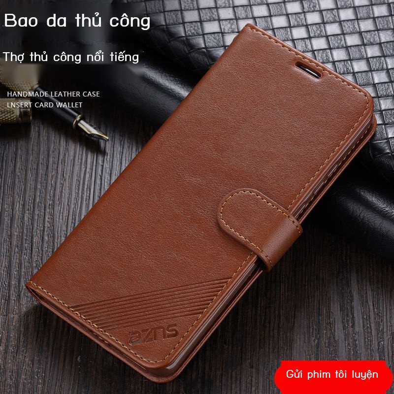 Thích hợp làm vỏ điện thoại vivov17 nam vivi v15 hai mặt nắp gập voiv15 loại bao da Vivo V17