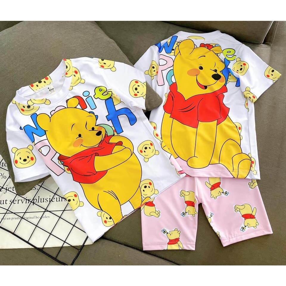 Bộ đồ lửng bé gái in hình 3D chất thun dày mịn thoáng mát được các bé yêu thích BG05 HOT TREND 2022