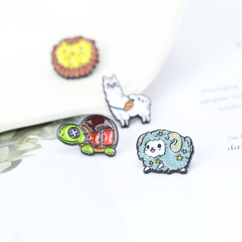 Pin cài áo cừu cute - GC363