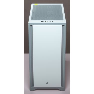 Vỏ case Corsair 4000D TG White (Tặng 2 Fan)