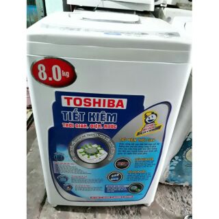 Máy giặt TOSHIBA 8KG nguyên zin,giặt sấy êm ru, vắt cực khô, tiết kiệm điện nước,miễn phí vận chuyển và lắp đặt