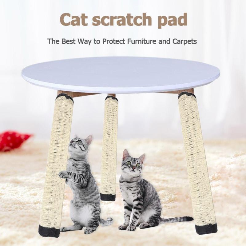 Pet Cat Kitten Corner Wall Scratcher Scratcher Sisal Post Board