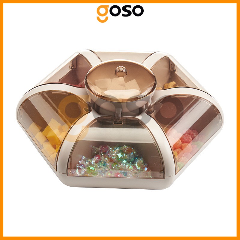 [GOSO] Khay Đựng Mứt Bánh Kẹo Tết Cao Cấp