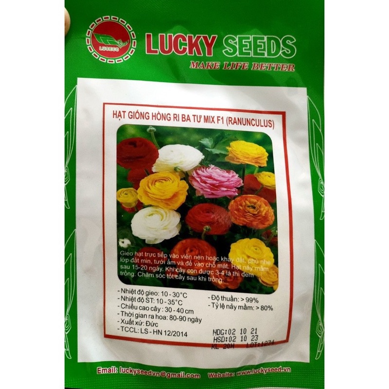Hạt giống  hoa Hồng Ri Ba Tư Mix F1(20 hạt)