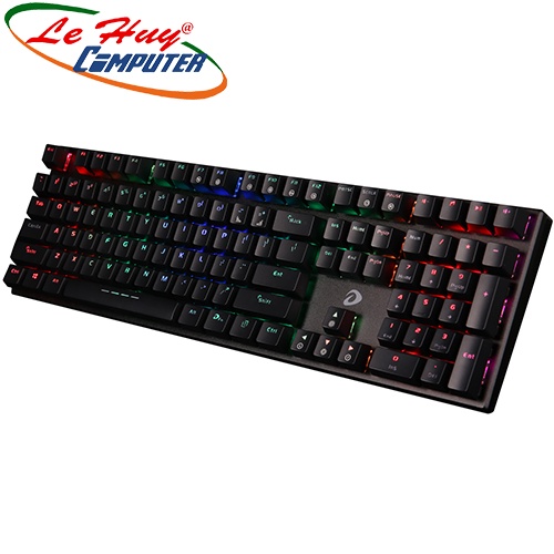 Bàn phím cơ Dareu EK810 Black Multi-LED (Blue/Red/Brown Switch)