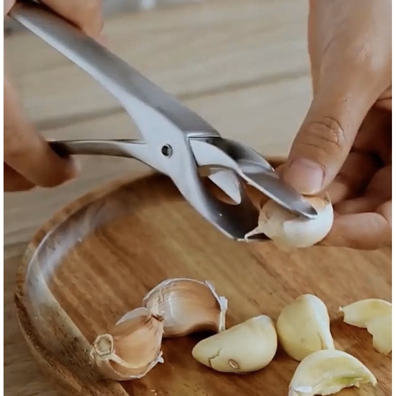 Dụng cụ kẹp gắp Tô/ Dĩa chống nóng inox 304 thép không gỉ