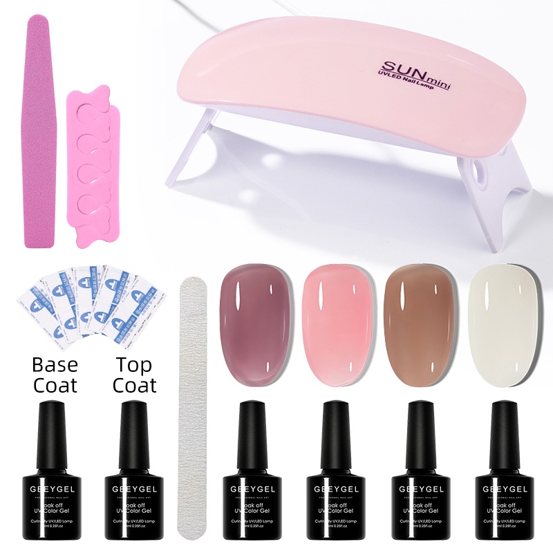Bộ Gel Sơn Móng Tay Màu Sắc Độc Đáo Chất Lượng Cao