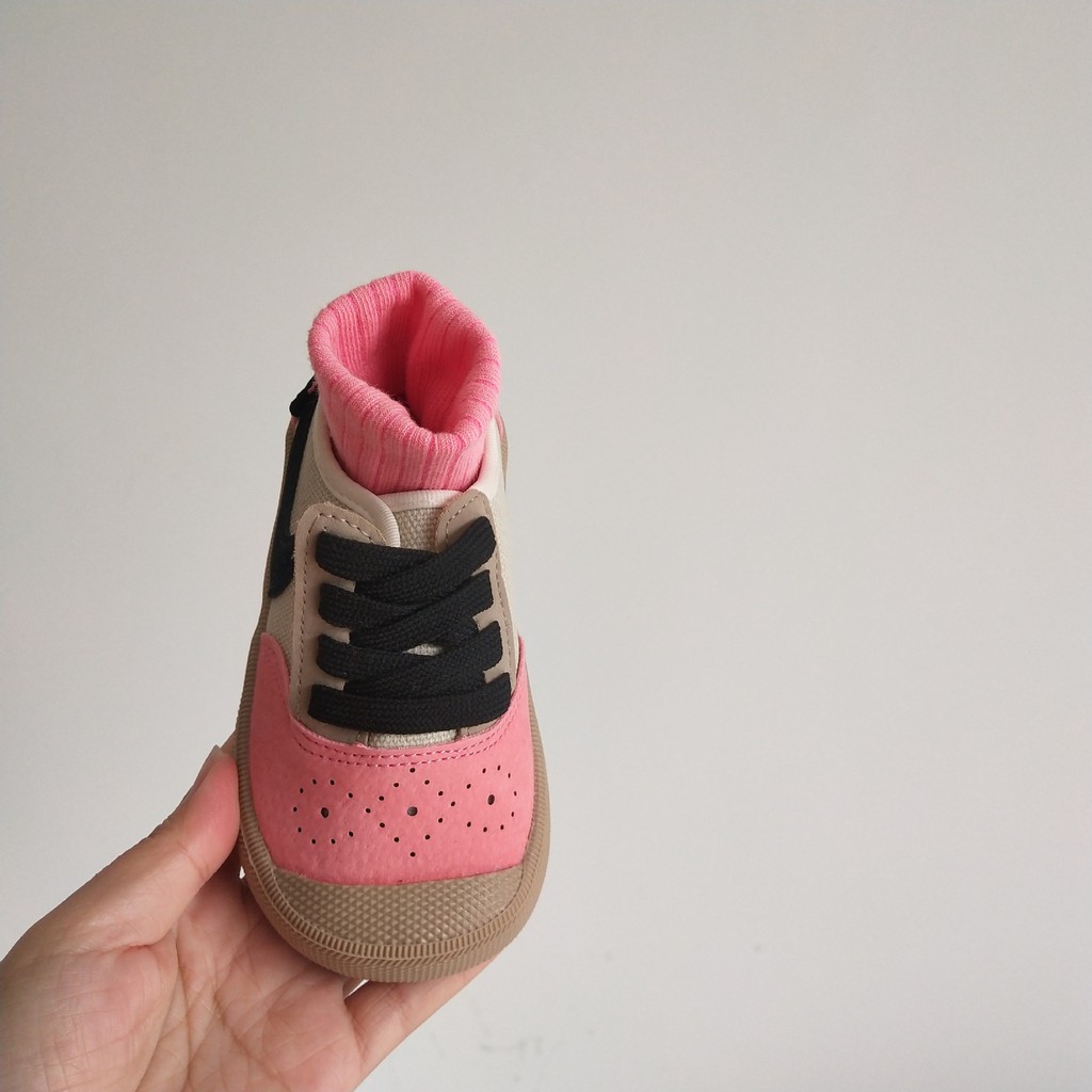 Giày cho bé phối màu Hàn Quốc bé trai bé gái B64-21045