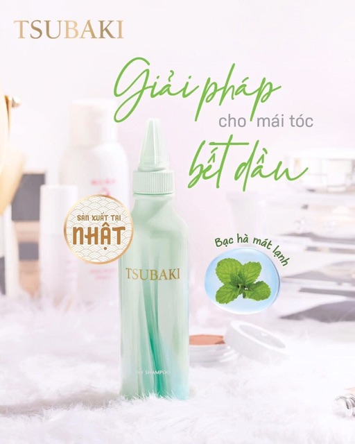 Dầu gội khô TSUBAKI dry shampoo