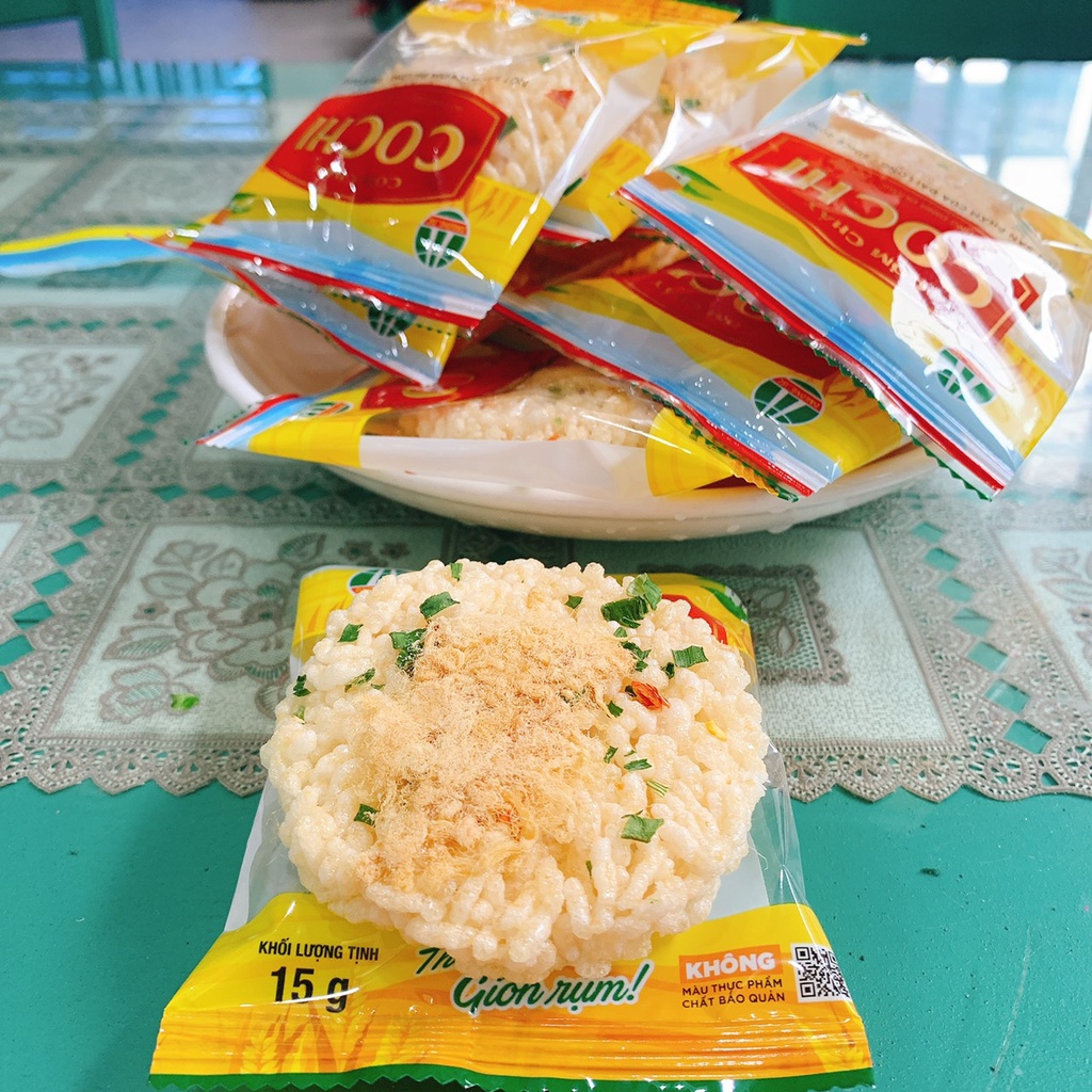 Cơm Cháy Cochi Chà Bông - Đại Long 150g  Vị Ruốc Gà,  Hành Không  Chất Bảo Quản - Đặc sản Ninh Bình