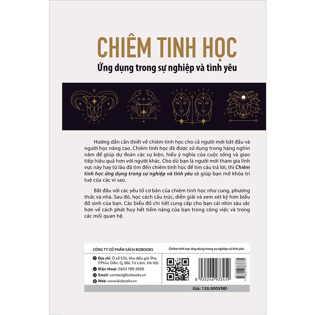 Sách - Chiêm tinh học ứng dụng trong sự nghiệp và tình yêu - Biz-130k-8935246933459