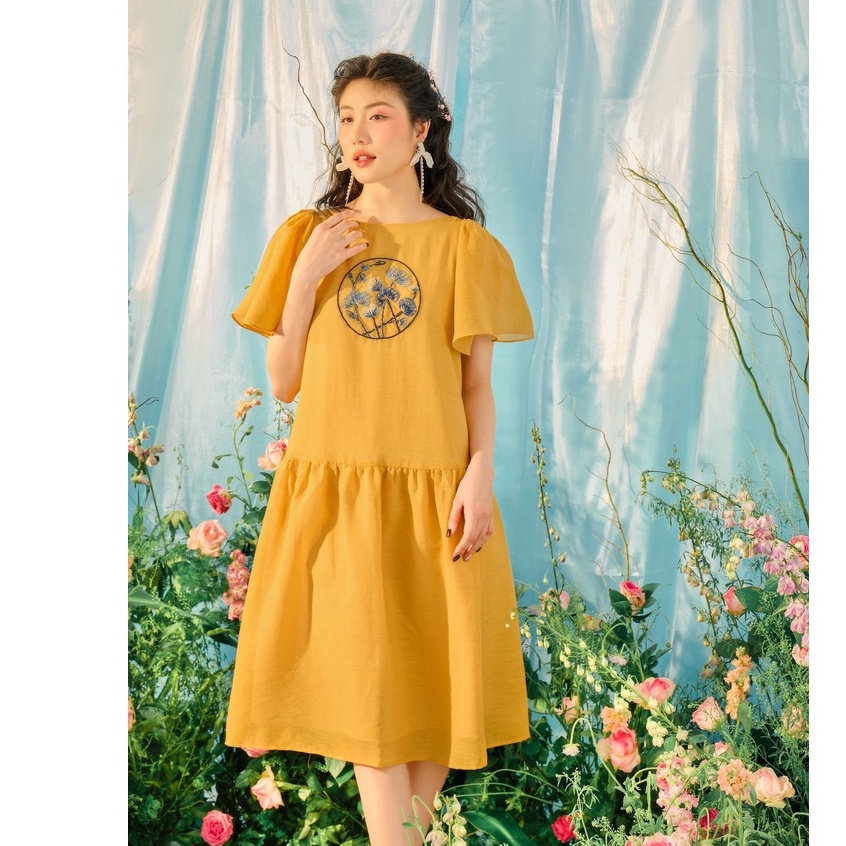 OLV - Đầm Sandra Embro Dress