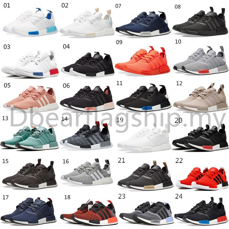Giày Thể Thao Chạy Bộ Adidas NMD 24 Màu Tùy Chọn 24 Màu Thời Trang