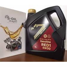 Dầu nhờn động cơ xe hơi S-OIL 7 RED 10W40 #9 SN