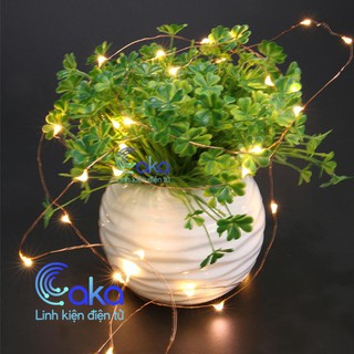 10M Đèn led đom đóm – Led hạt gạo – Dây led trang trí dùng pin – An toàn, tiện lợi (KHÔNG PIN)