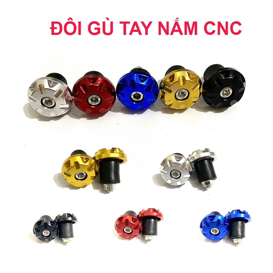 Gù tay lái xe máy CNC cao cấp - gắn mọi loại xe