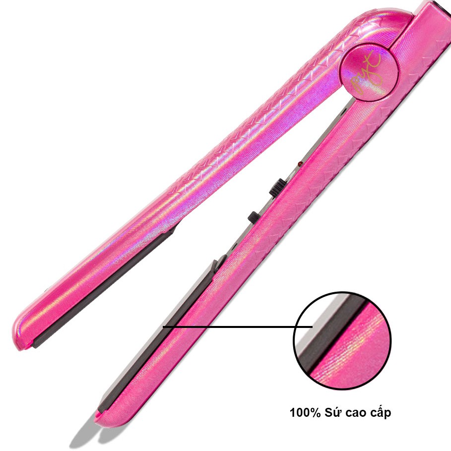 Máy Ép Tóc PYT Ceramic Styling Tool Lazer Print Đa Năng 2 Trong 1 Kết Hợp Kẹp Và Uốn Tóc