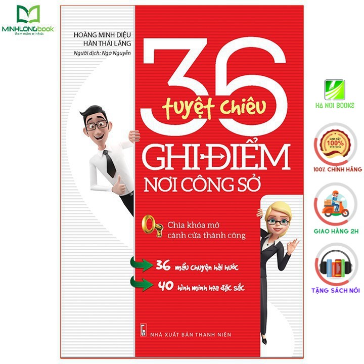 Cuốn sách 36 Tuyệt Chiêu Ghi Điểm Nơi Công Sở [Minh Long]